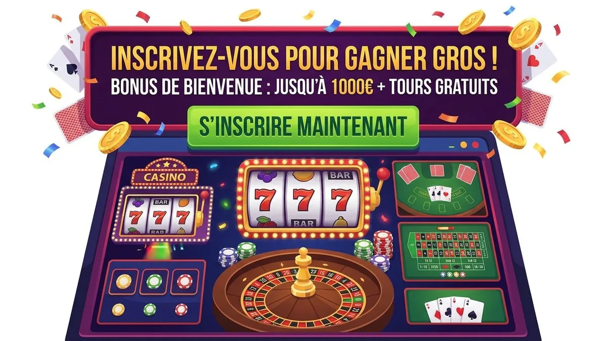 Inscription avec bonus